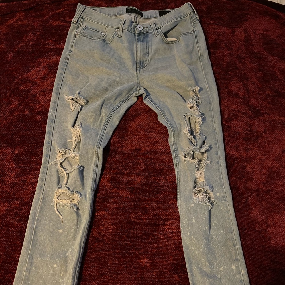 Bullhead ripped denim skinny jeans